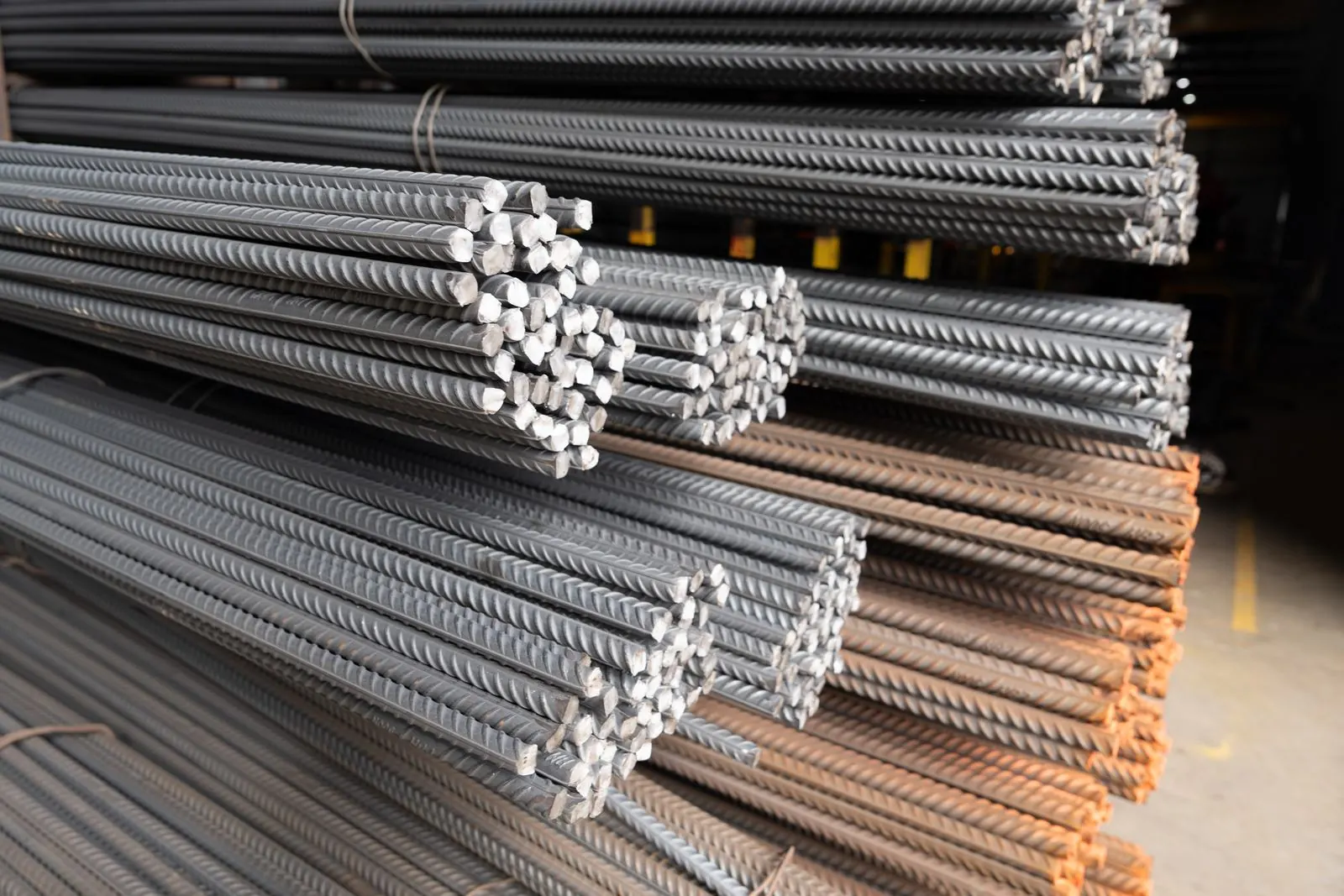 Stacked reinforcing bar